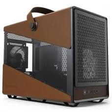 Gabinete Montech Heritage PRO, Mini Tower, Couro e Metal, mATX, Sem Fonte, Com 4 Fans, Preto por R$ 599,99 na Terabyte