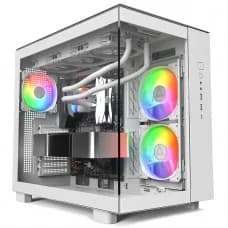 Gabinete Gamer Montech King 65 Pro, Mid Tower, Vidro Temperado, ATX, Sem Fonte, Com 3 Fans ARGB, Branco por R$ 519,99 na Terabyte