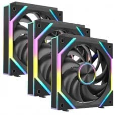 Kit Fan Com 3 Unidades SuperFrame Pulse, ARGB, 120mm, PWM, Preto, SF-FN-PSK12AB por R$ 129,99 na Terabyte