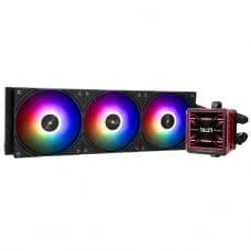 Water Cooler Thermalright Frozen Warframe 360 Ultra Black, 360mm, ARGB, Display LCD, Intel/AMD, Preto por R$ 649,99 na Terabyte