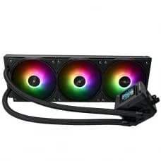 Water Cooler Thermalright Frozen Warframe SE 360, 360mm, ARGB, Display LCD, Intel/AMD, Preto por R$ 429,99 na Terabyte